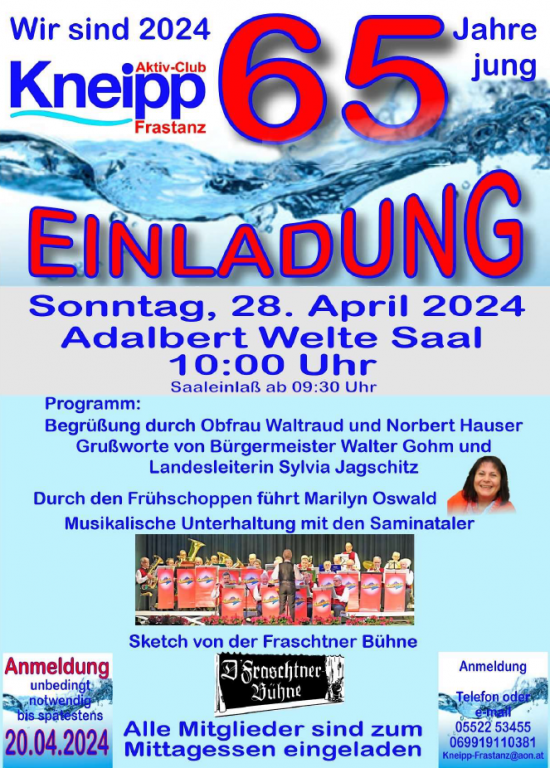 65 jahr feier kac frastanz gesamt