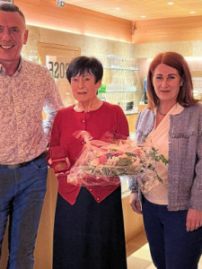 Doris Feurle LV Vorarlberg / Eugenie von der Thannen / Christoph Feurle LV Vorarlberg und Kneippbund