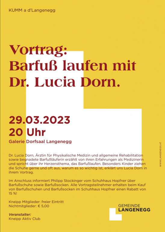 KAC Langenegg Barfuß Laufen